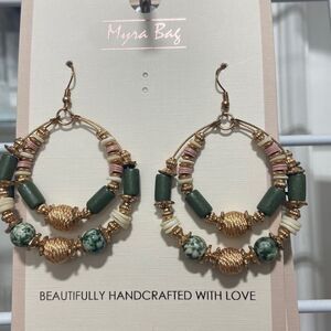 Volt bracelet earrings